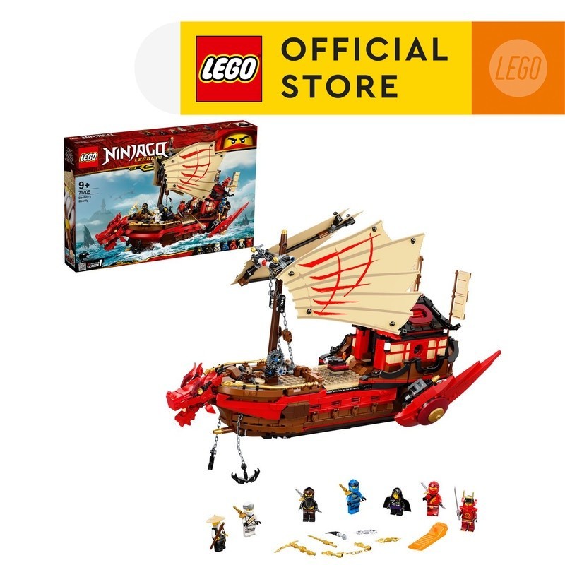 LEGO Ninjago 71705 Destiny's Bounty (1781 Pieces), Mainan, Building Block, Toys