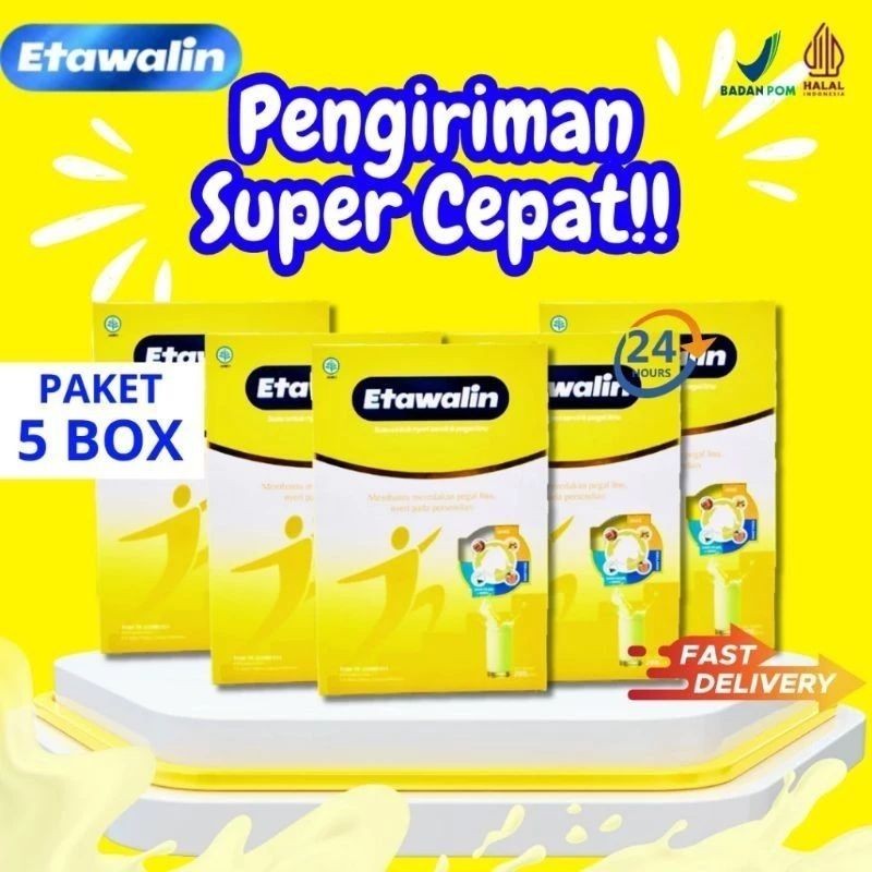 

ETAWALIN Paket 5 Box Susu Etawa Atasi Masalah Tulang Dan Persendian