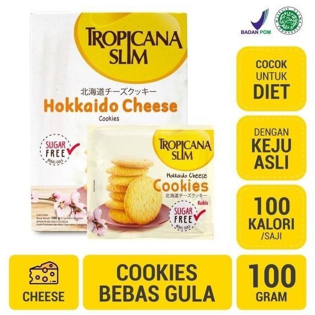 

Big Sale Tropicana Slim Cookies - Hokkaido Cheese/Garlic Cheese Butter - 100Gr Pengiriman Cepat