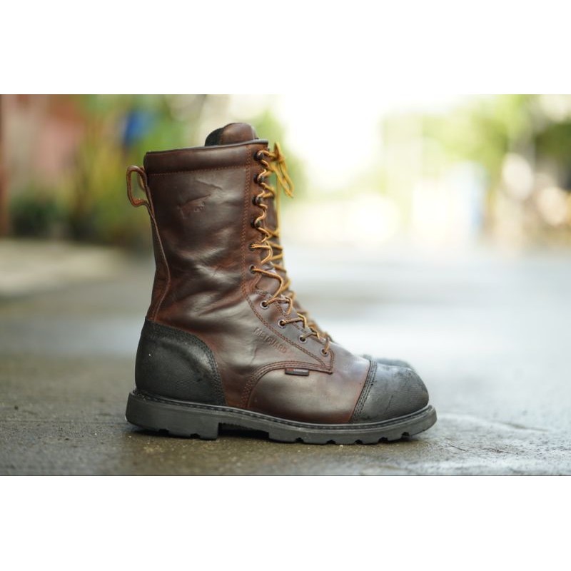 RED*WING TRUWELTMEN'S 10-INCH WATERPROOF SAFETY TOE METGUARD BOOT