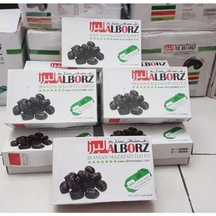 

Kurma Alborz Import Dari Iran/1Dus Isi 12Kotak . New