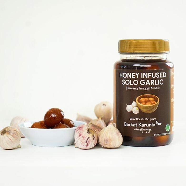 

Bawang Putih Tunggal Madu (Honey Infused Solo Garlic) -Berkat Karunia Bali-250 Gram Terlaris