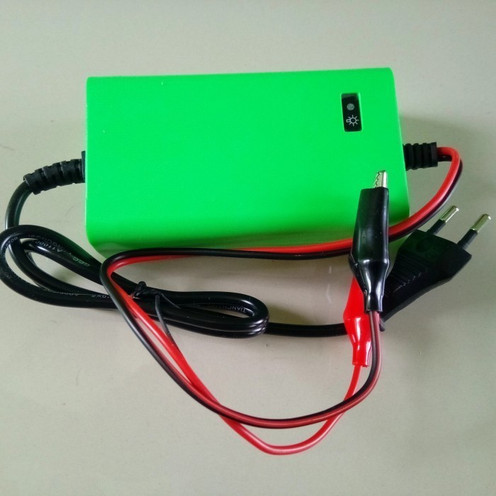 Carger Aki Mobil Motor Mainan 6Volt 2Ampere Charger Casan Aki
