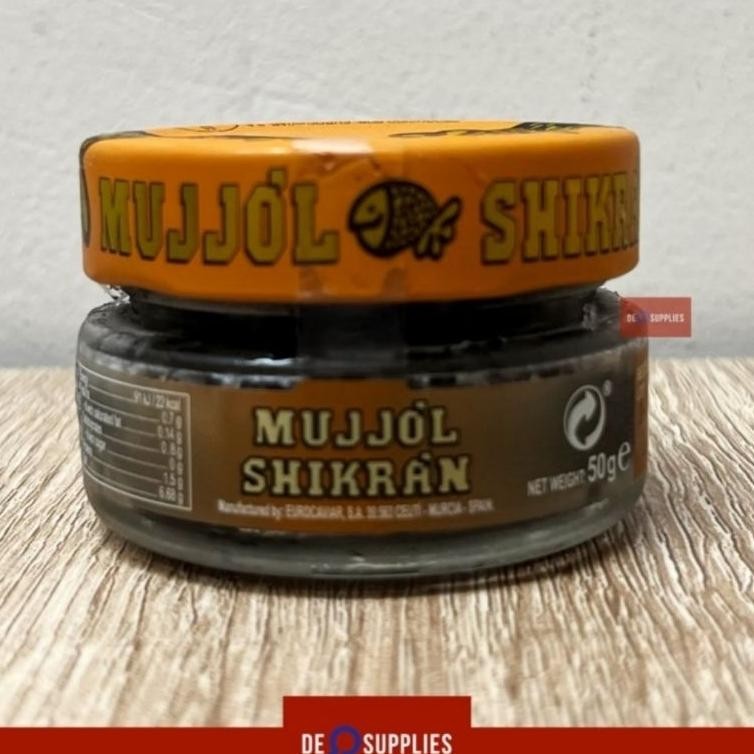 

Mujjol Shikran Caviar Black Eurocaviar 50Gr - Telur Ikan Herring Spain Promo
