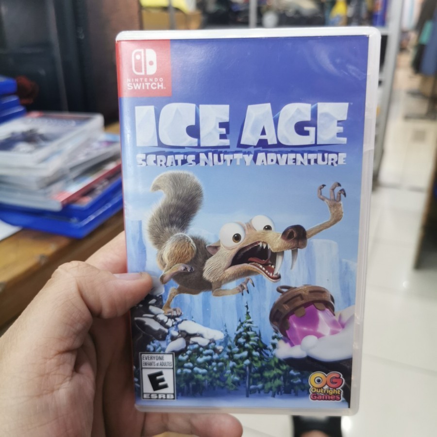 boneka ice age scrat nintendo switch