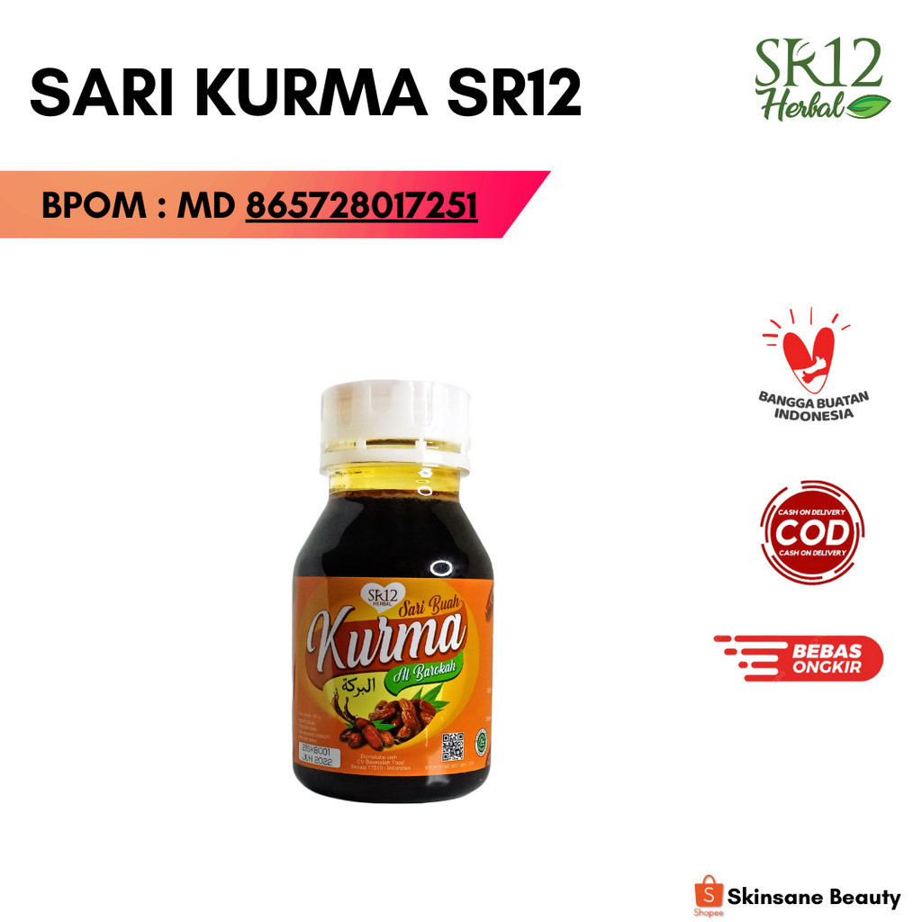 

Sari Kurma SR12 100% Kurma Asli Tanpa Tambahan Pemanis