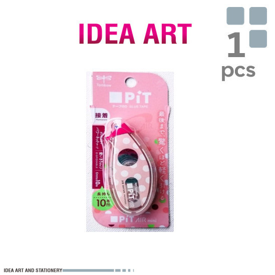 

Tombow Glue Tape Pit Air Ni Lem Kertas Roll Tarik 10M Pink Polkadot