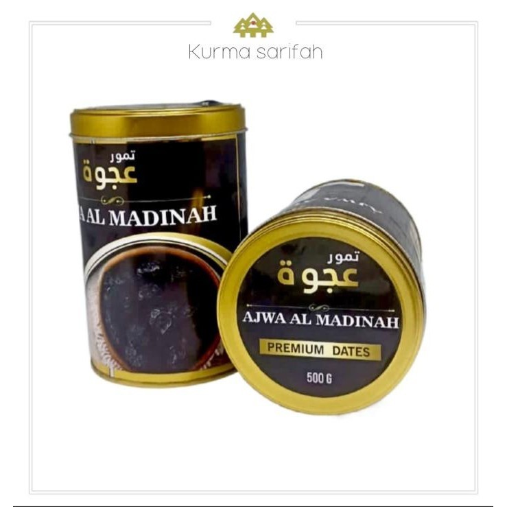 

KURMA AJWA KALENG 1KG-KURMA AJWA ALMADINAH PREMIUM