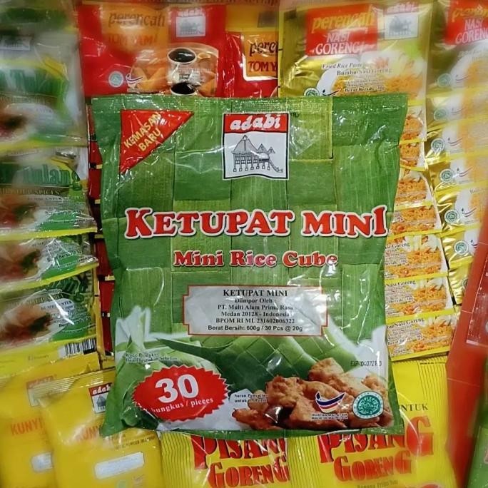 

Ketupat Nasi Mini Adabi isi 30 Ketupat Mini Adabi