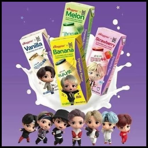 

[Logo Halal] Binggrae Flavored Milk Drink - All Varian