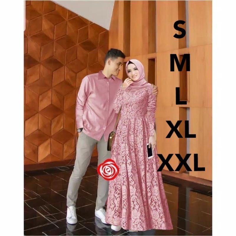 Gamis Couple Terbaru 2024 Gamis Couple Suami Istri 2024 Bisa Cod Gamis Couple Pasangan Kekinian Gami