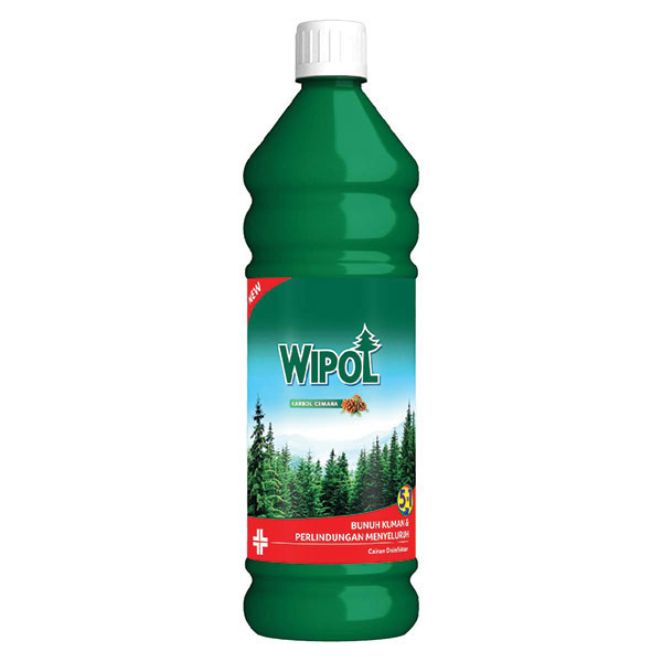 WIPOL KARBOL CEMARA BOTOL 750ML