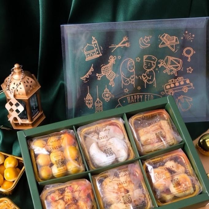 

Hampers Kue kering Premium wisjman Sachet Natal lebaran imlek PS