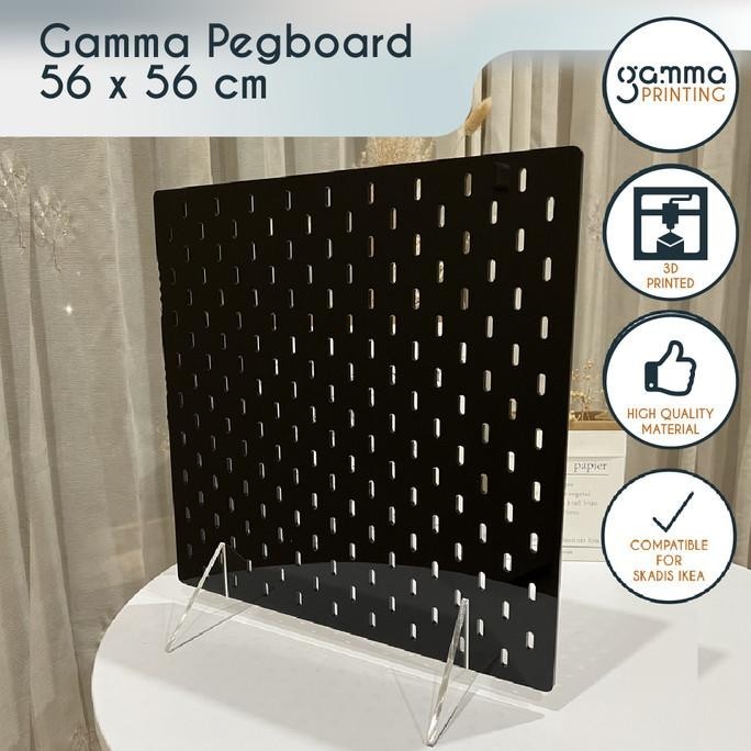 

Pegboard Papan 56 X 56 Cm Dinding Gamma Organizer New