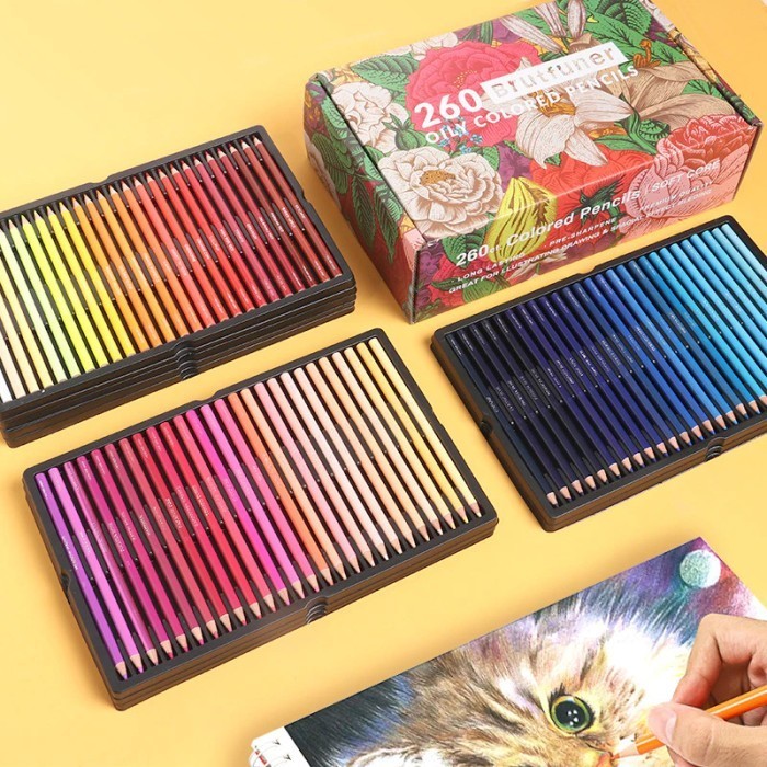 

Brutfuner 520 Colors Professional Oil Colored Cil Lited Edition