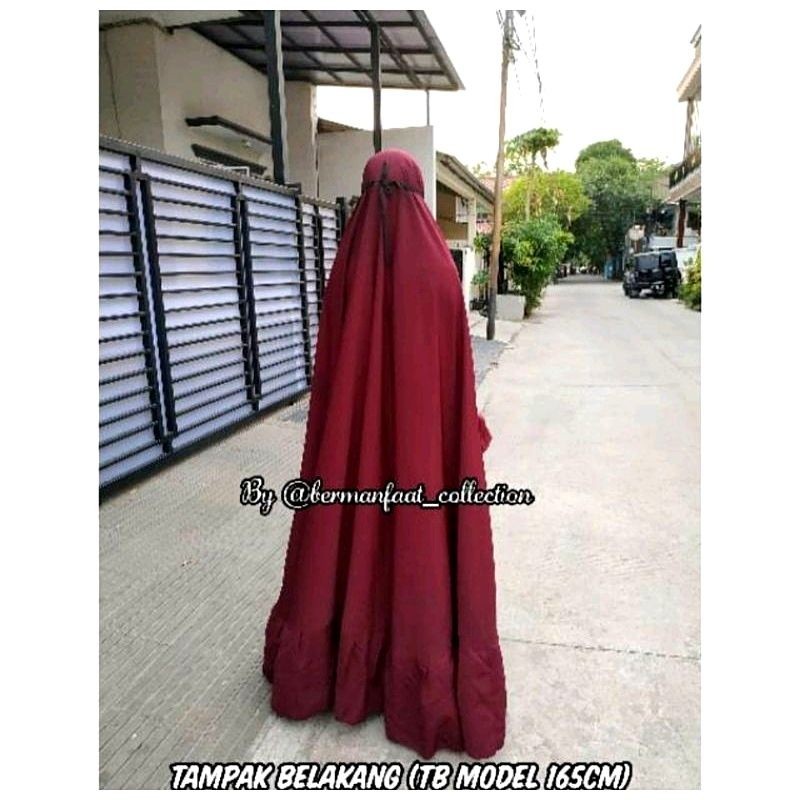 NEW PREMIUM DAILY HIJAB Overhead Khimar Busui Friendly Jumbo Syari Floor / Khimar SELANTAI (TB