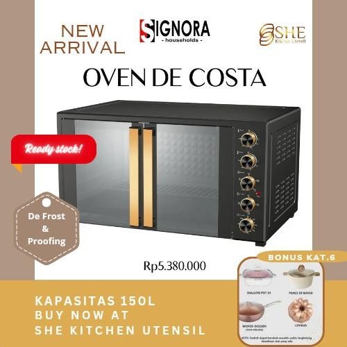 Oven Signora De Costa Oven listrik 150 L