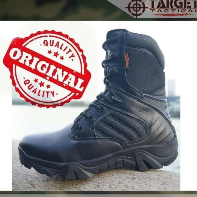 Sepatu Tactical Delta Hiking 8 Inch Import USA ORIGINAL - Hitam