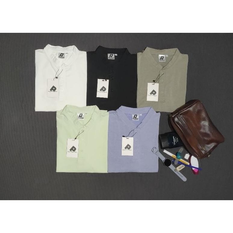 (Cod) Inspattren | Kaos Kurta Katun Dewasa | Baju Koko Pria | Kerah Shanghai Modern Paling Murah