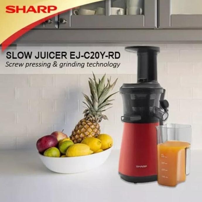 Sharp Juicer Ejc20Yrd Slow Juicer Ready  Original Terlaris