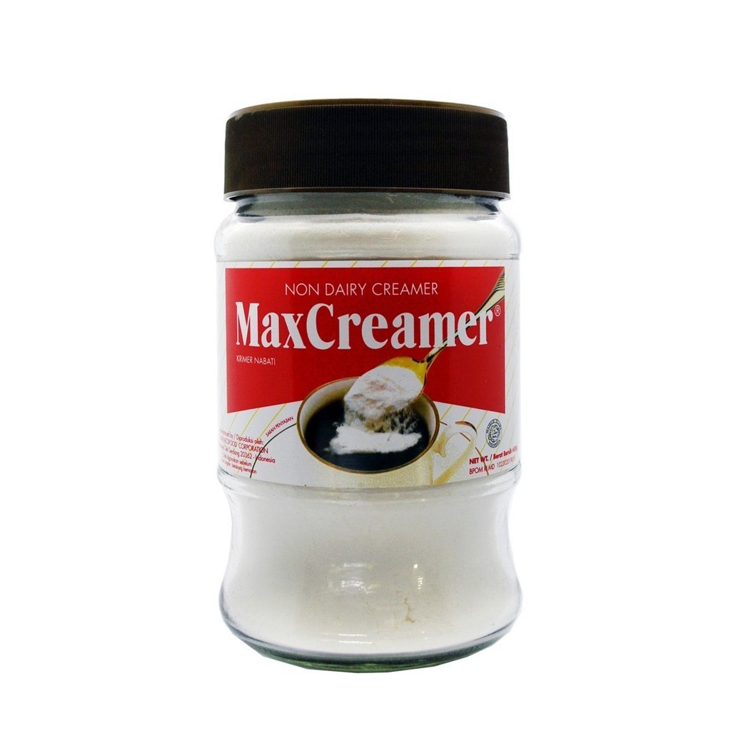 

Ready KRIMER SUSU KOPI MAXCREAMER 450 GR NON DAIRY CREAMER