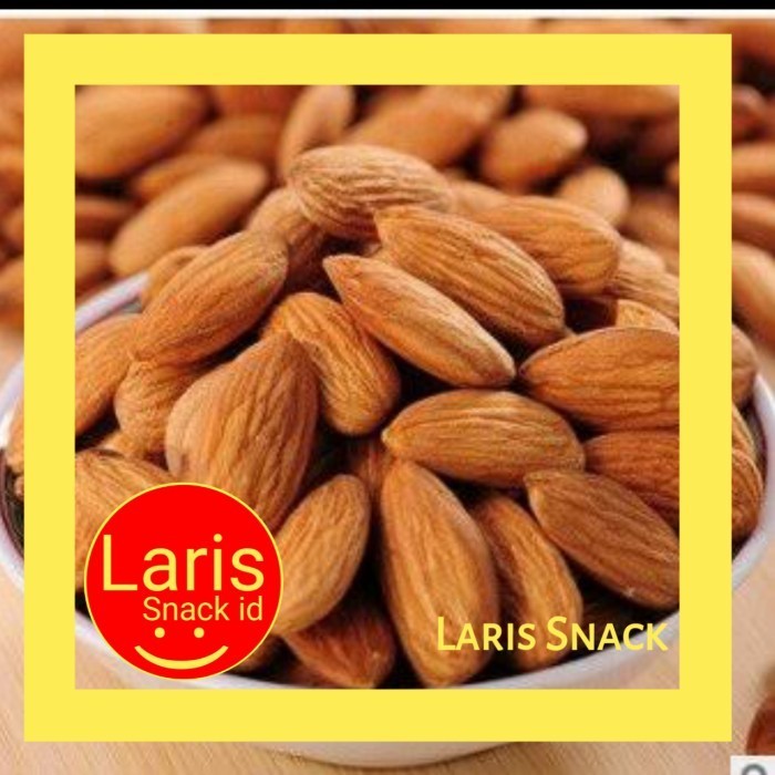 

TERMURAH 1KG KACANG ALMOND ROASTED PANGGANG ALMON PREMIUM KUPAS ORIGINAL TAWAR