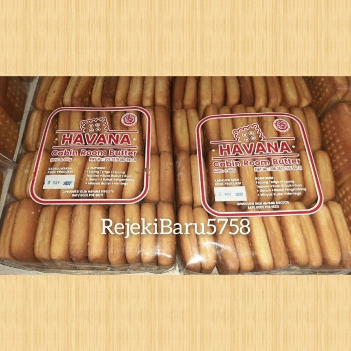 

TERBAIK Kue Biscuit Cabin Gabin Havana Besar / Kecil