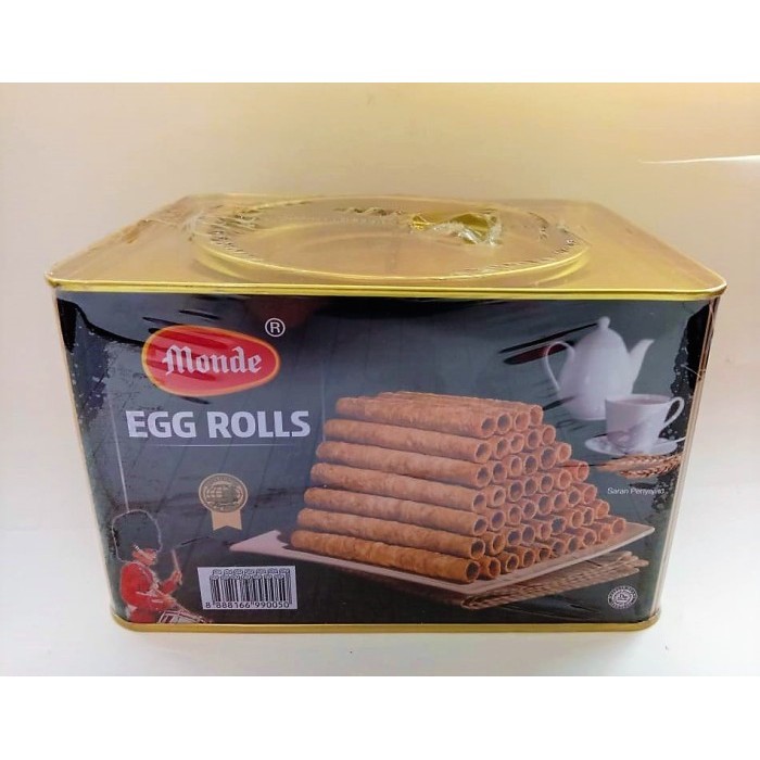 

PROMO SPECIAL MONDE SERENA EGGROLL COOKIES 300 GR / BISKUIT MONDE EGGROLL