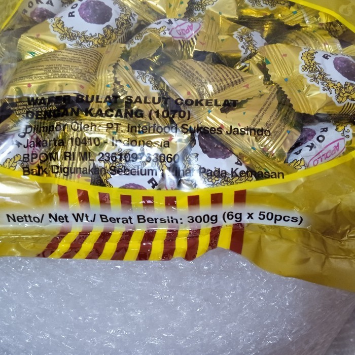 

NEW Apollo Roka Wafer Ball / Wafer Bola Coklat / Wafer Cokelat Malaysia