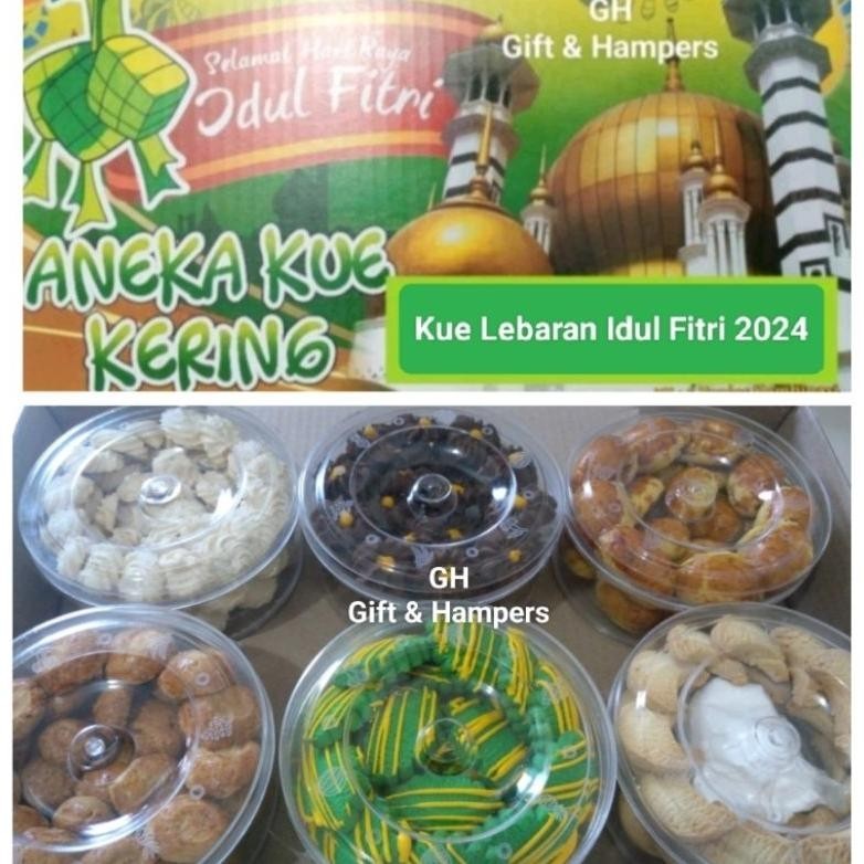 

Ready>>> Kue Kering Lebaran Idul Fitri Paket Hikmat Parsel Ramadhan Isi 6 Toples X 250Gr Bahan Premium