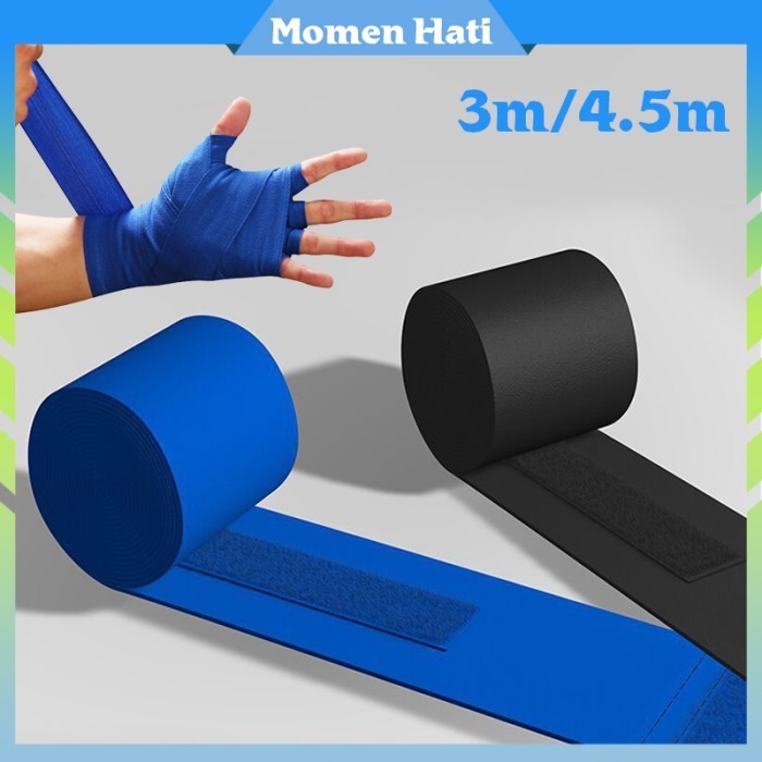 Abl Hand Wrap Muay Thai / 4.5 Meter Dan 3 Meter Hand Wrap Elastis