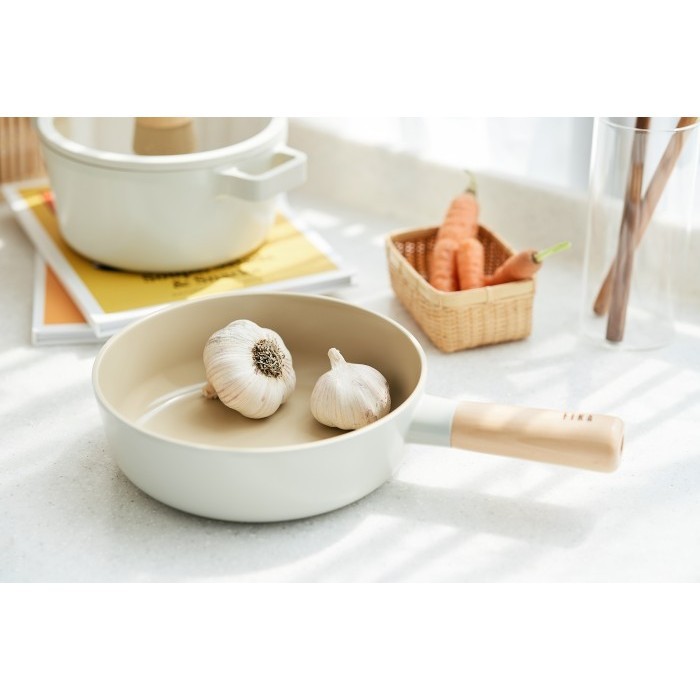 Neoflam Fika Wok Pan Wajan Keramik Anti Lengket Induksi