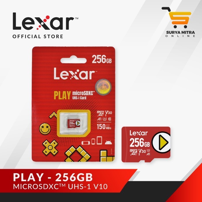 Lexar Play Microsd 256Gb Up To 150Mbps