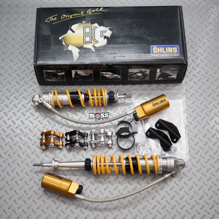 Shock Tabung Pisah Ohlins Front & Rear Vespa Sprint Primavera S Lx Lxv