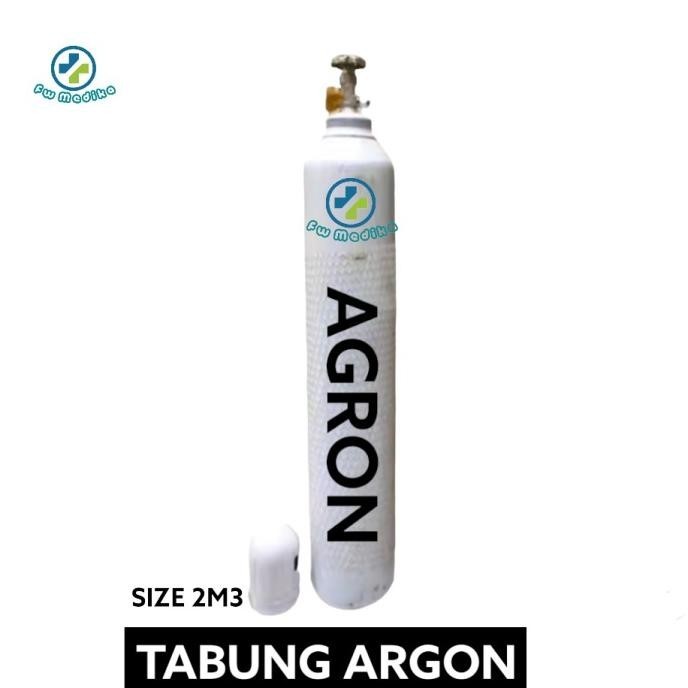 Tabung Gas Las Argon 2M3 + Isi Argon
