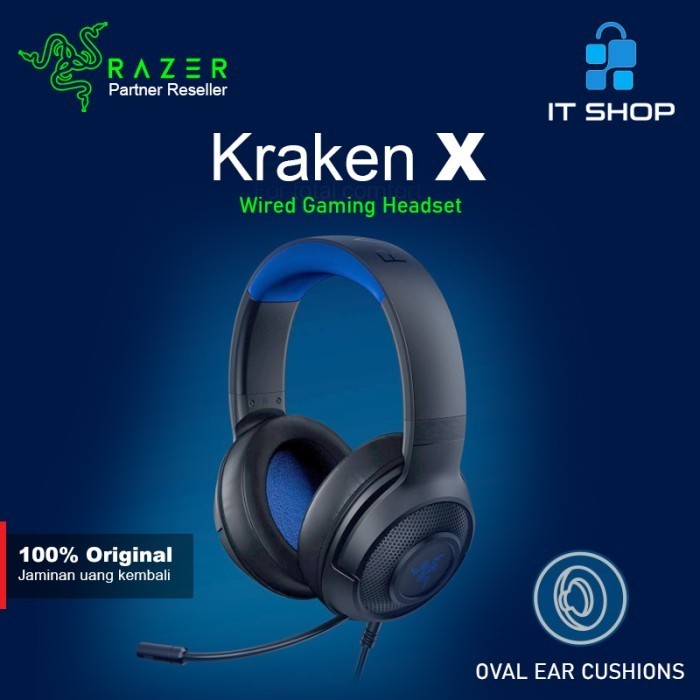 Razer Headset Kraken X - Black