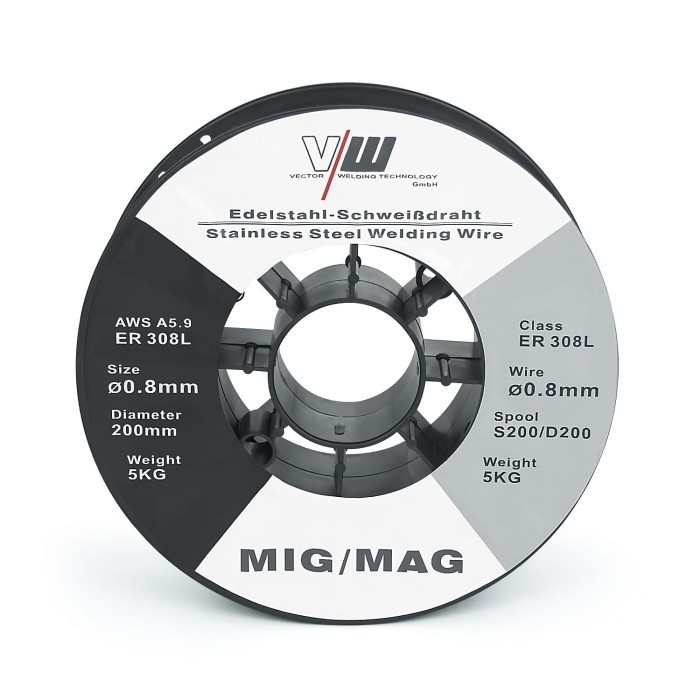 Kawat Las Mig Stainless Wire 308L Diameter 0.8Mm Berat 5 Kg