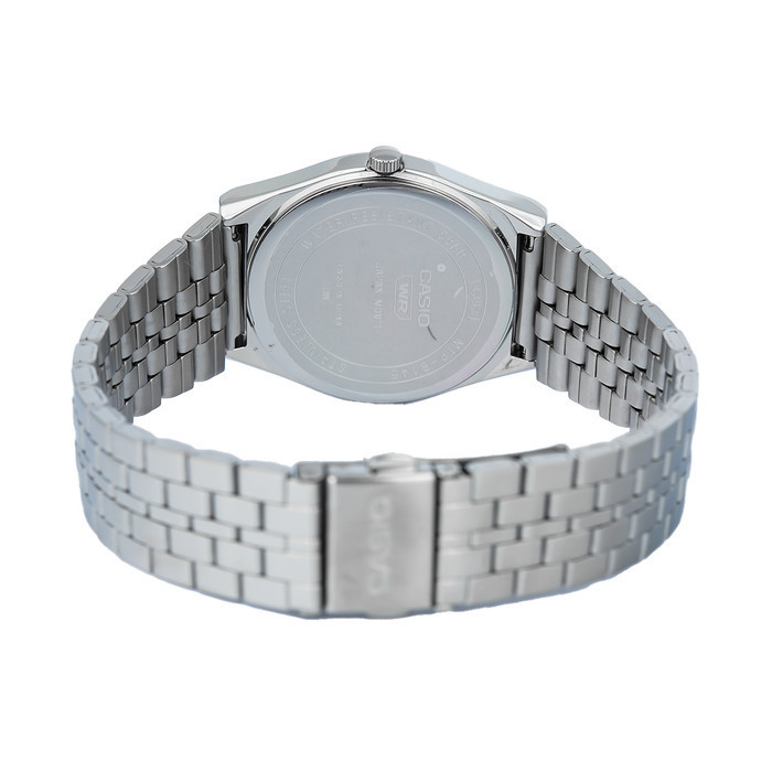 Jam Tangan Pria Casio General Mtp-B145D-2A2 50Wr Blue Dial Silver St