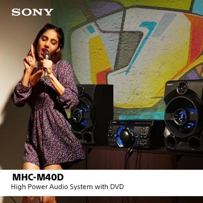Sony Mhc-M40D High Power Audio System With Dvd / Hi-Fi Mhc 40 / M40D
