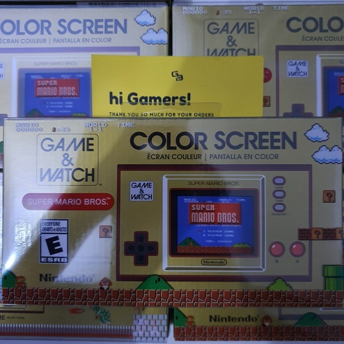 Game & Watch New Super Mario Bros Nintendo / Game And Watch