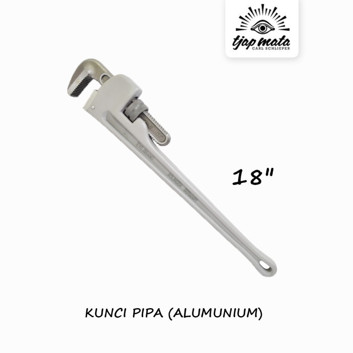 Tjap Mata / Cap Mata Kunci Pipa Alumunium 18"