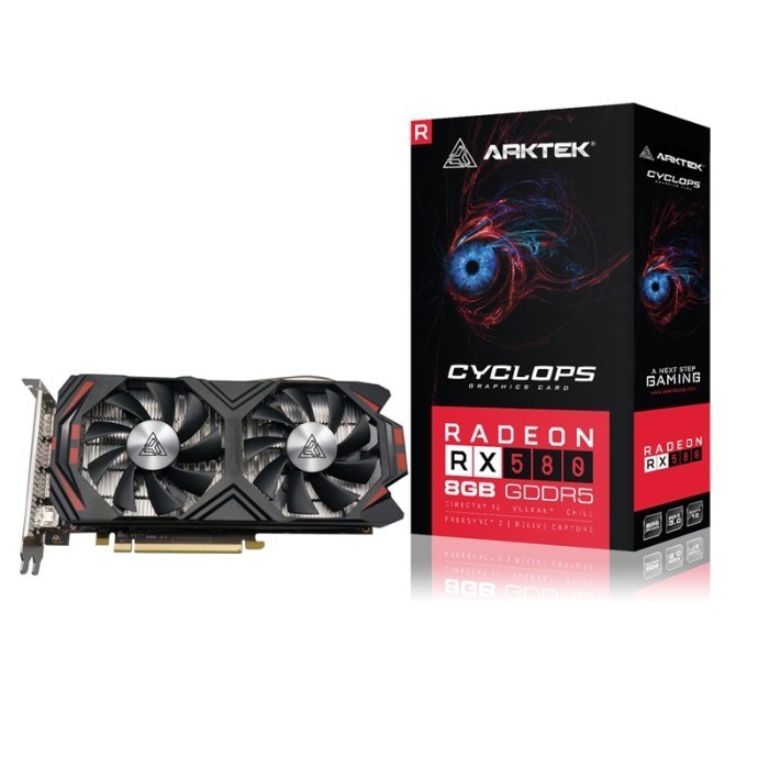 Arktek Radeon Rx 580 8Gb Gddr5 Cyclops