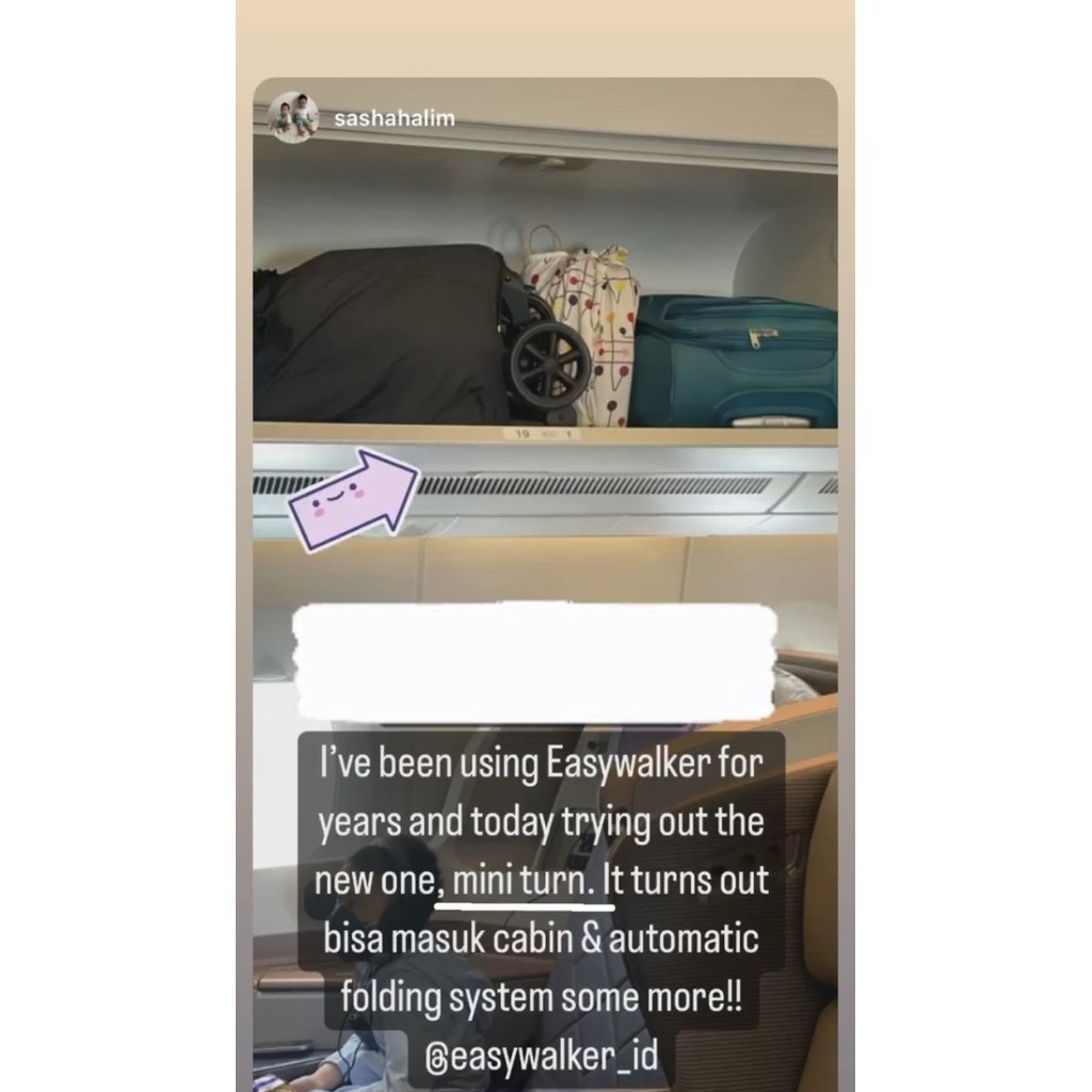 Easywalker Mini Buggy Turn Stroller Autofold