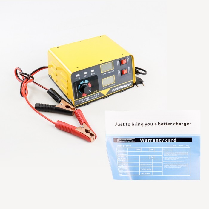Charger Aki Taffware Intelligent Pulse With Lcd Display- Aj-618D