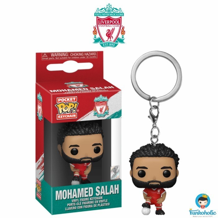 Funko Pocket POP Keychain Football (Soccer) Liverpool - Mohamed Salah