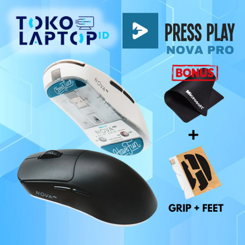 Press Play Nova Pro Lightweight Wireless Gaming Mouse
