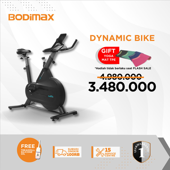 Bodimax Dynamic Bike - Sepeda Statis Besar