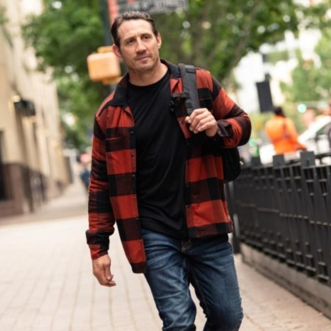 Kemeja Pria 5.11 Tactical Seth Shirt Jacket Winter Plaid Original Daisybaver