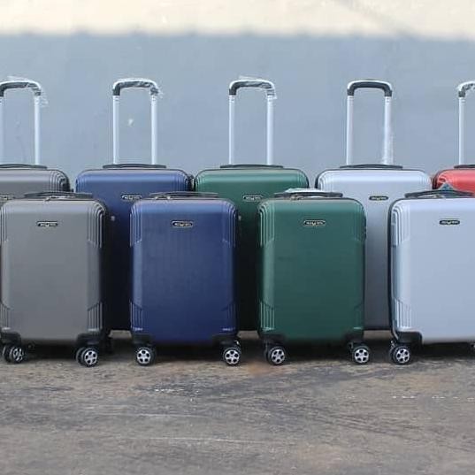 Tas Koper Polo 18 inch Kabin Kecil Size Mini Cabin Murah Roda 4 Fiber