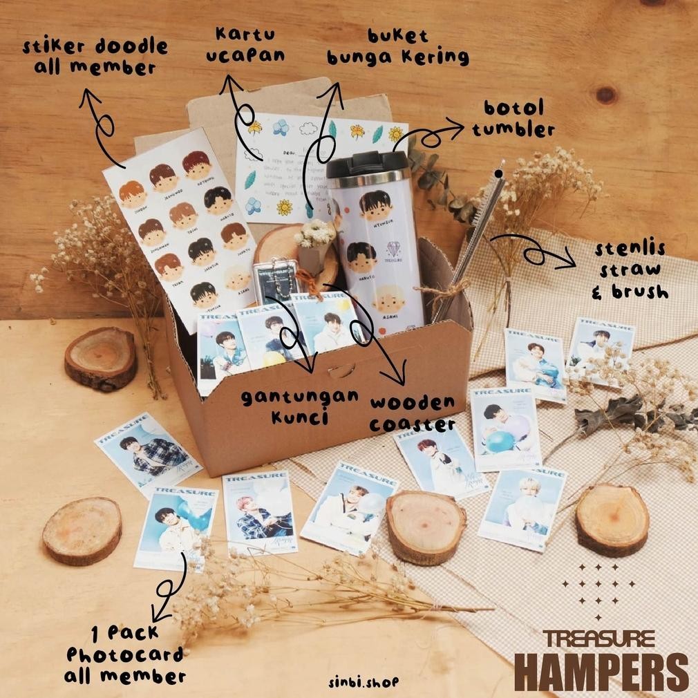 READYY STOCK >>> HAMPERS TREASURE | GIFTBOX KPOP | HAMPERS KPOPERS | GIFT  SOUVENIR HADIAH KADO ULAN